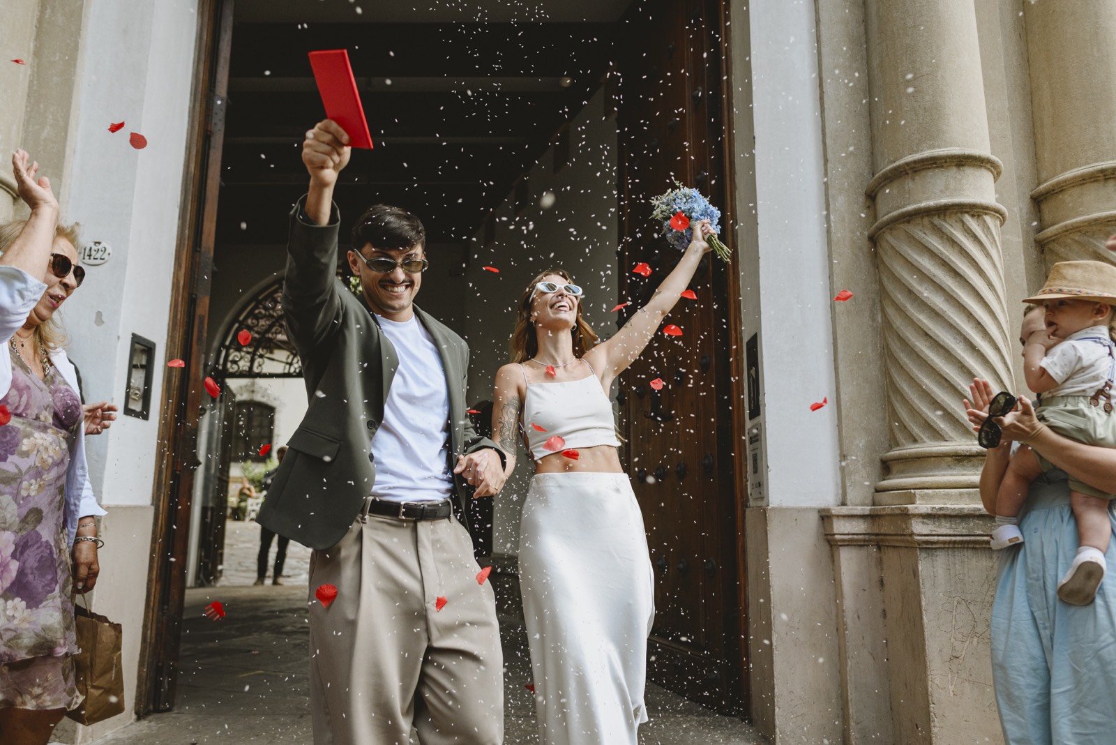 Boda de destino en una estancia de Buenos Aires